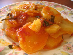 Patate in umido