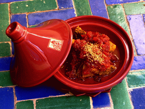 Tajine pentola marocchina di coccio