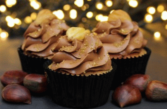 Ricetta cupcake castagne