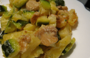 zucchine funghi