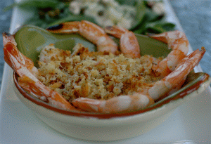 scampi alla greca