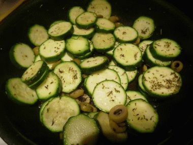 zucchine al timo