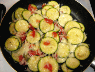 zucchine mozzarella