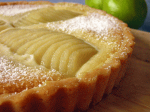 Flan di pere