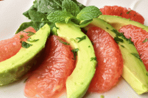 Insalata pompelmo avocado