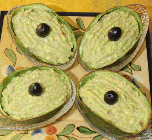 mousse tonno e avocado