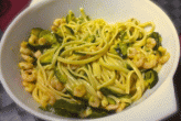 pasta zafferano zucchine