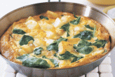 Frittata di patate e bietole