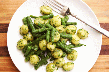 gnocchi pesto