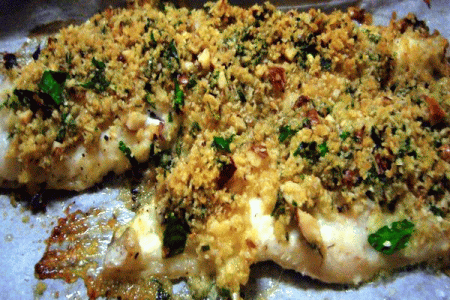 Merluzzo gratinato