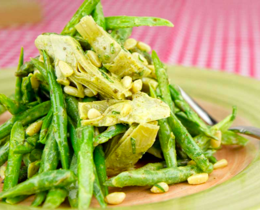 Insalata di asparagi e carciofi